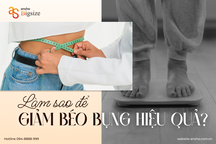 Cách giảm béo bụng hiệu quả