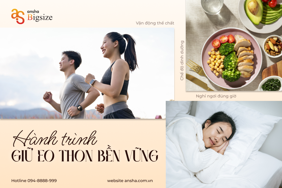 Hành trình giữ eo thon bền vững