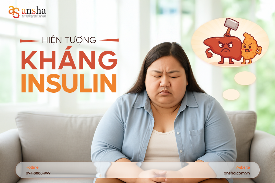 Suy giảm chức năng gan và tình trạng kháng insulin
