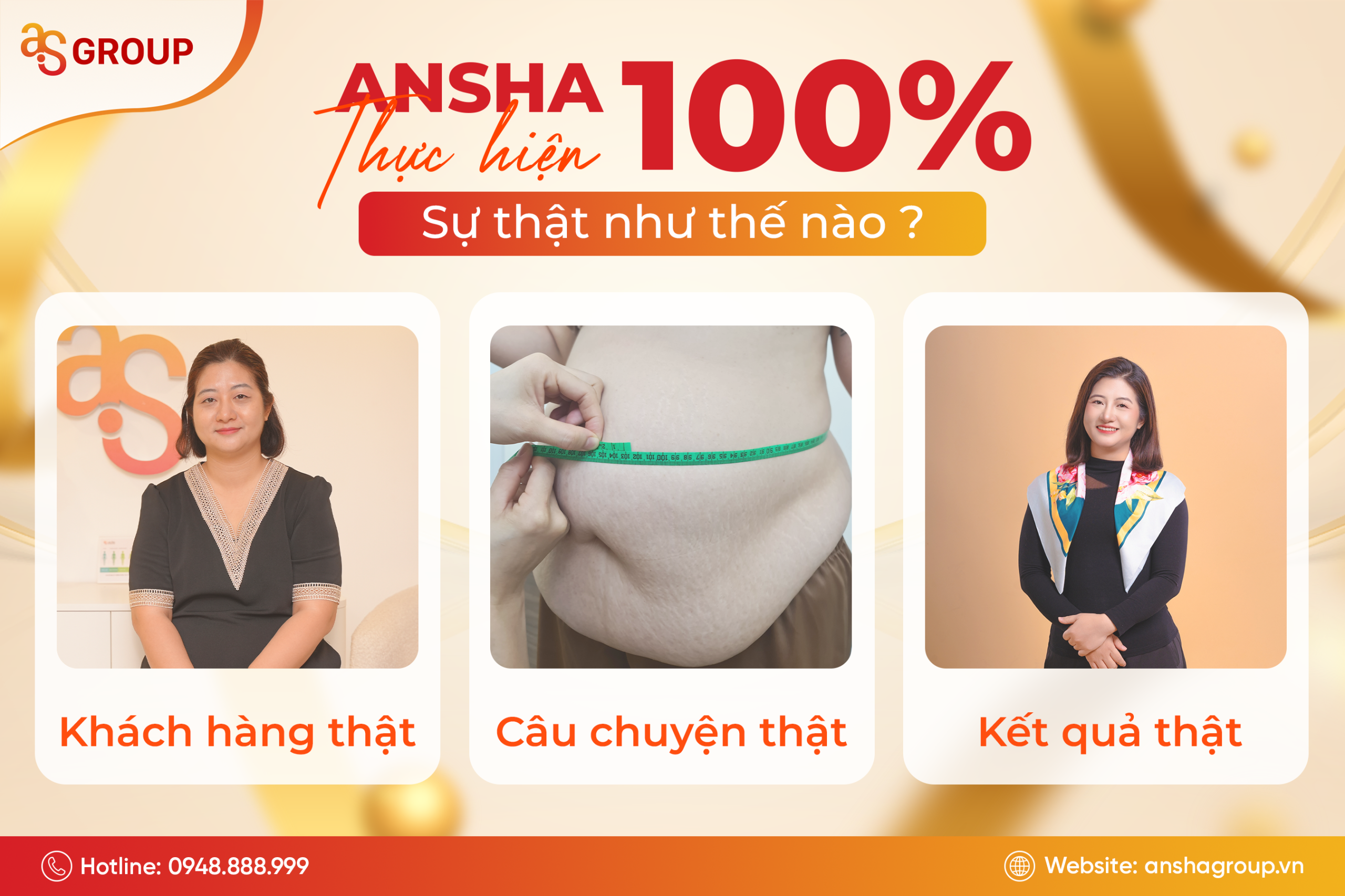 Ansha thực hiện 100% sự thật như nào?