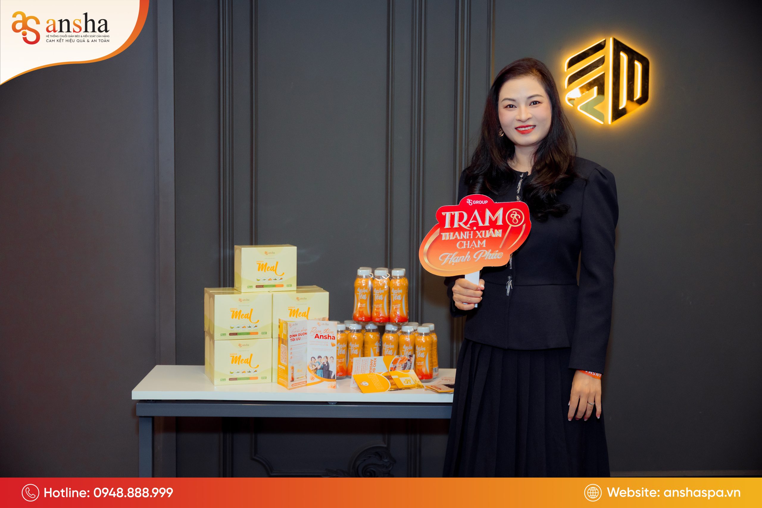 Ansha tự hào khi được đồng hành cùng hàng ngàn phụ nữ Việt